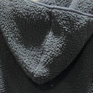 Tommy Hilfiger Jacket Women's Hooded Fleece Faux Fur Sherpa Zip Size Large